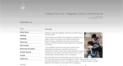 Desktop Screenshot of callingthetune.co.uk